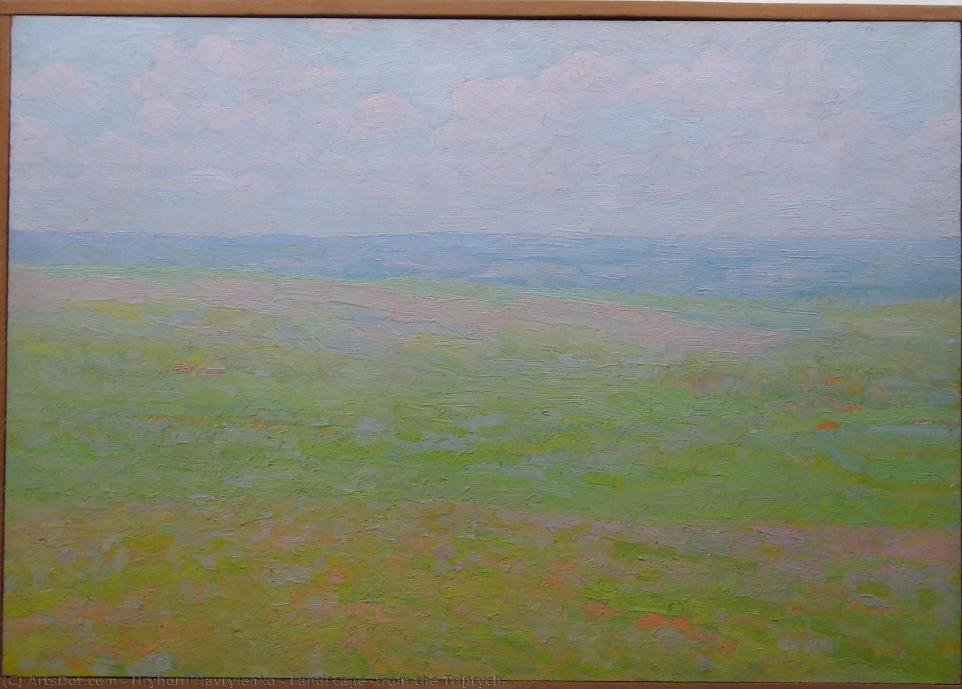 Landscape (from The Triptych) — Hryhorii Havrylenko (grigory Gavrilenko)
