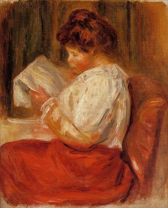 Der Kleine Leser — Pierre-auguste Renoir