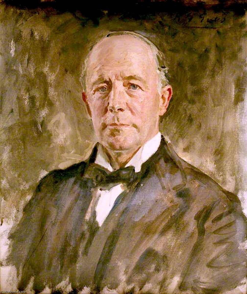 Lord Runciman by Reginald Grenville Eves, hand-painted oil painting reproduction by a master artist