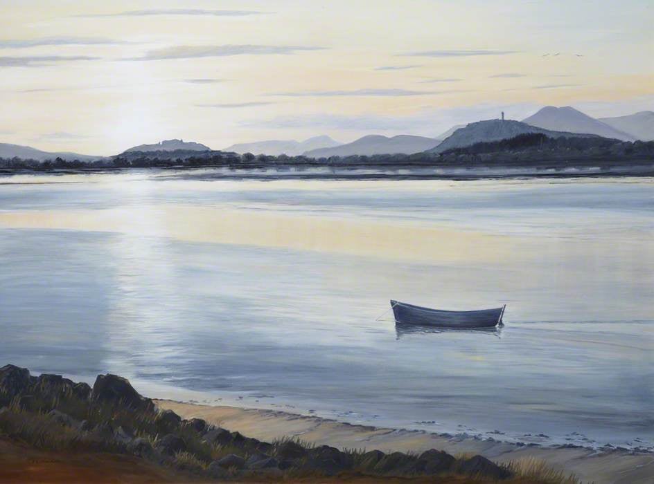 Stirling From River Forth — Frieda E Marshall