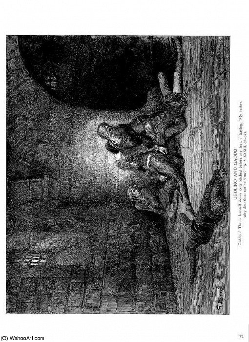 Ugolino E Gaddo — Gustave Doré