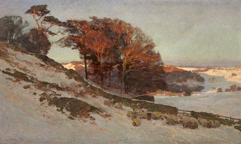 Early Snow, Westmorland, Cumbria — Edward Harrison Compton