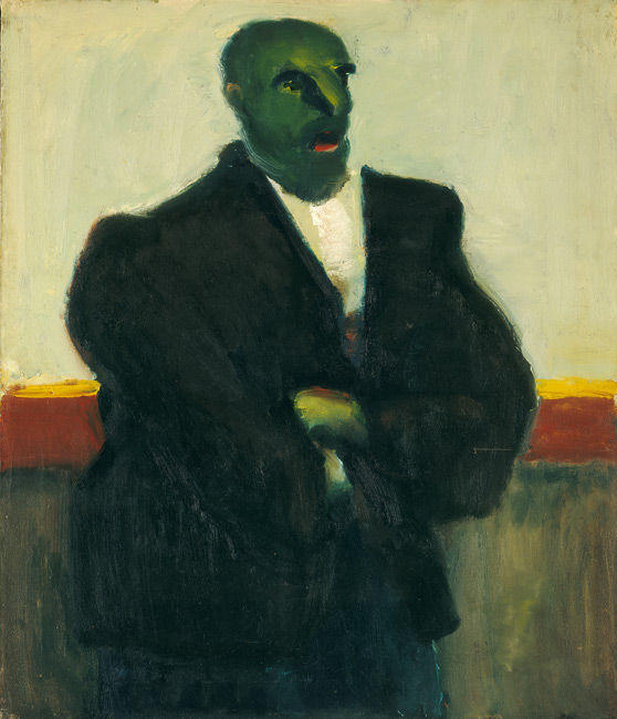 Untitled (man With Green Face) — Mark Rothko