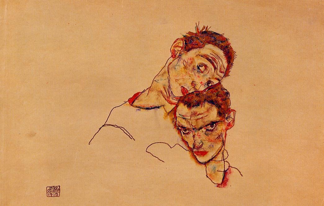 Double Self Portrait — एकोன் შიელი
