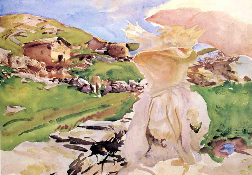 In The Simplon Pass — John Singer Sargent