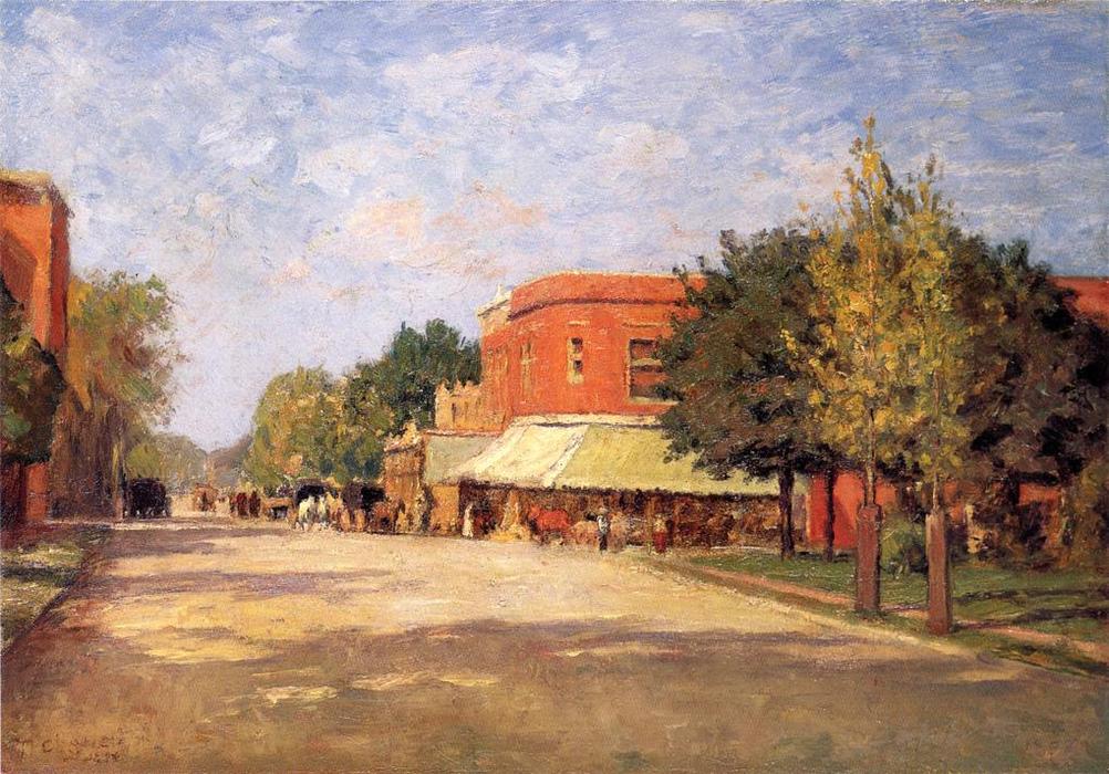 Street Scene — Theodore Clement Steele
