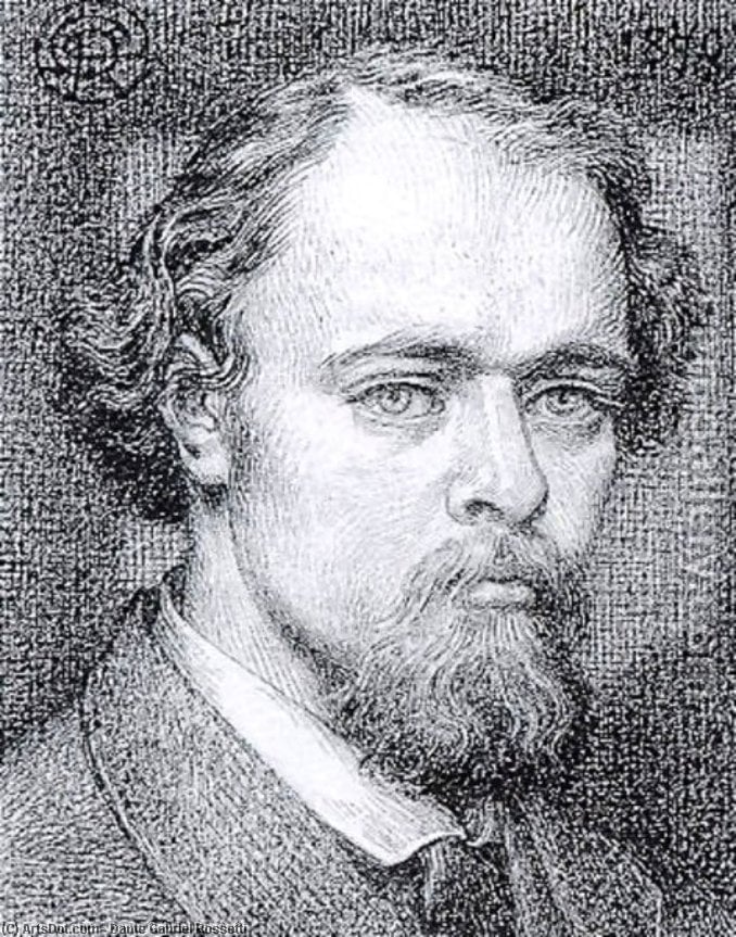 Self Portrait — Данте Габријел Росети