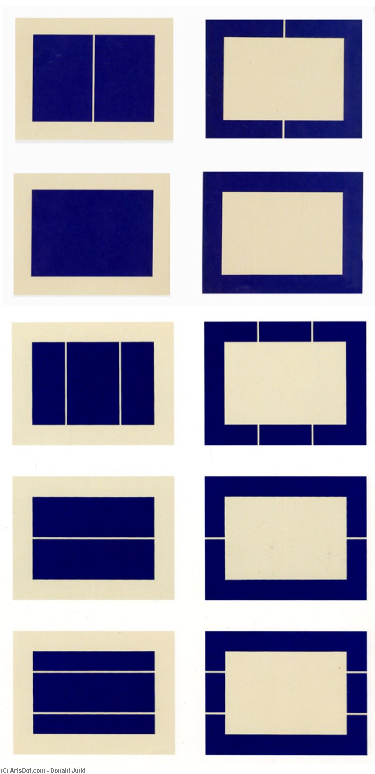 Untitled (s.- 167-176) — Donald Judd
