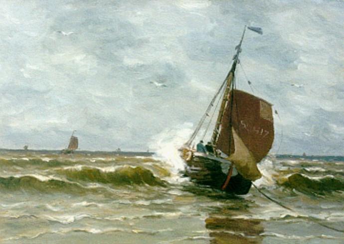 Aankomst Van De Scheveningen — Gerhard Morgenstjerne Munthe
