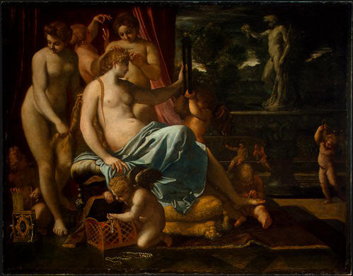 Adorned By The Graces — Annibale Carracci
