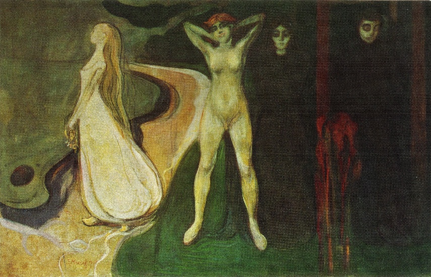 Donna A Tre Stadi — Edvard Munch
