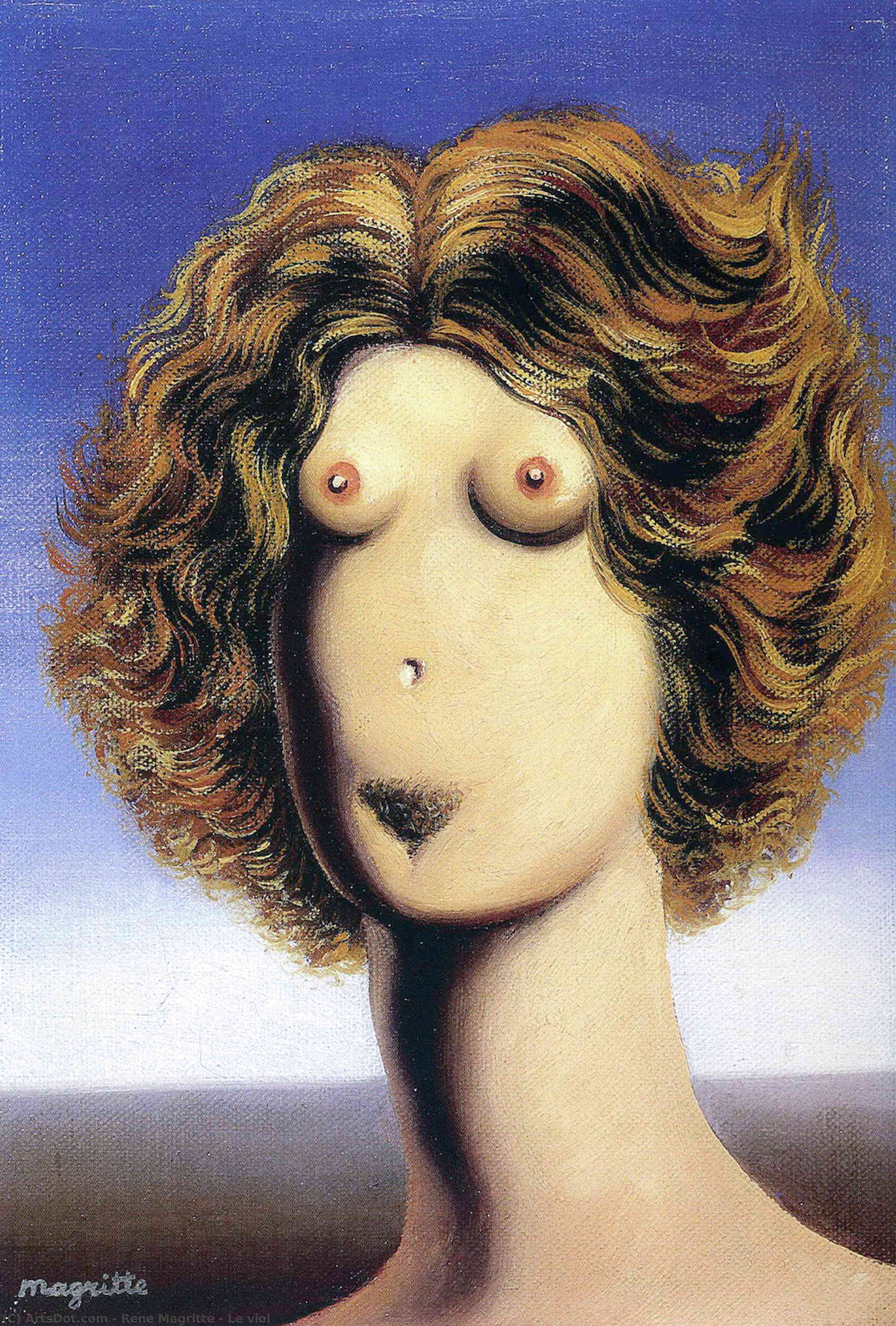 Il Viol — René Magritte