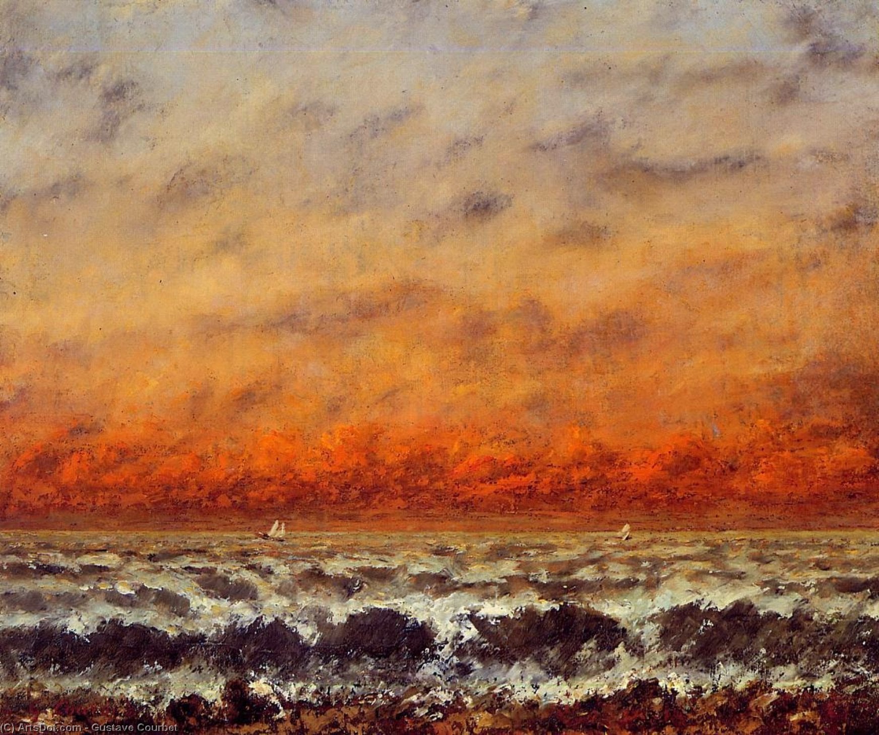 Seascape 2 — Gustave Courbet