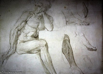 Studi Nude Maschili — William Blake