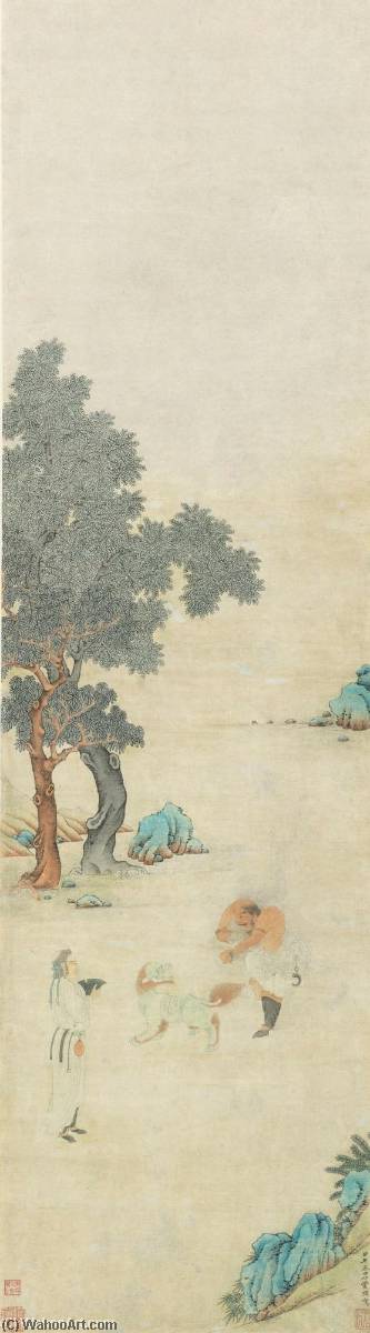 Lion And Barbarians — Ding Yunpeng