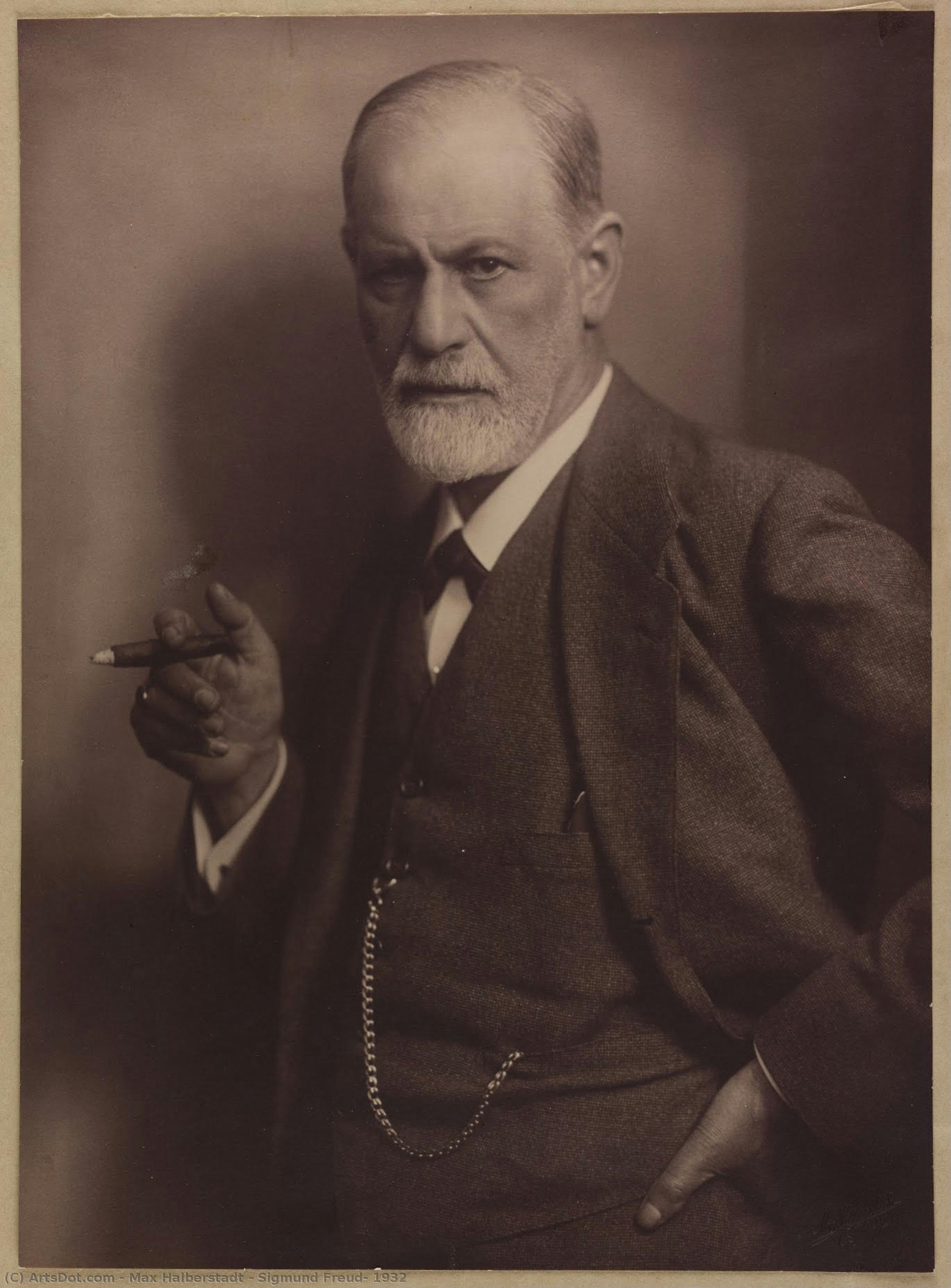 Sigmund Freud, 1932 — Max Halberstadt
