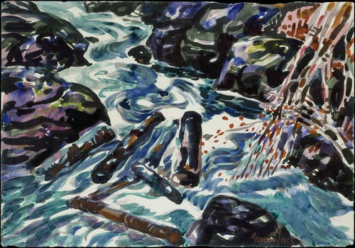 The Brook, Nova Scotia — George Benjamin Luks