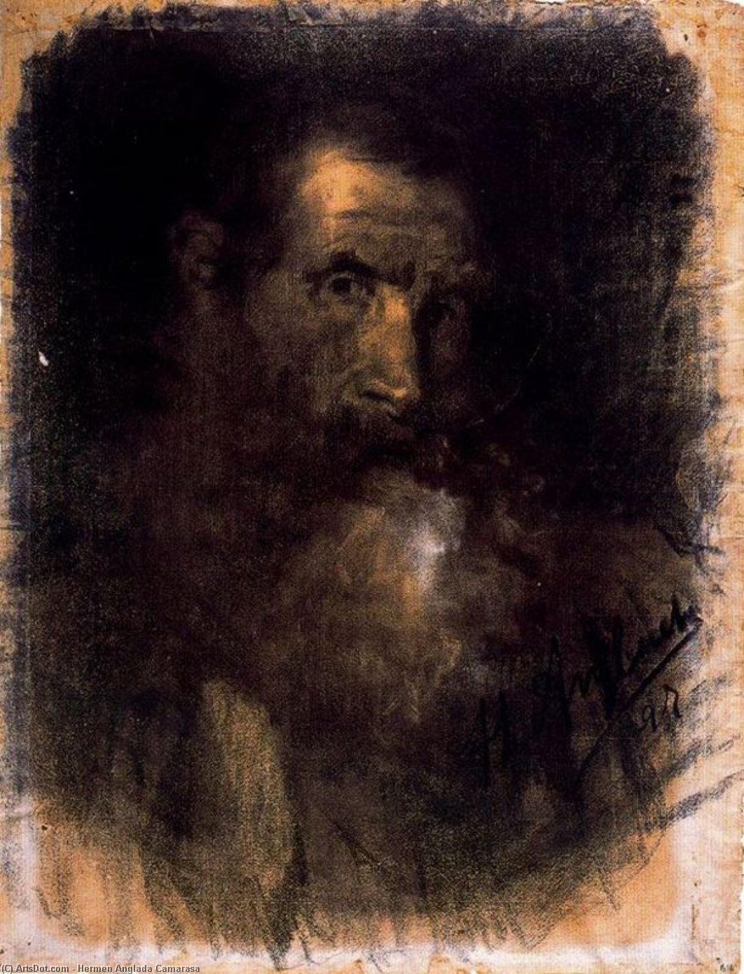 The Old Man — Hermenegildo Anglada Camarasa