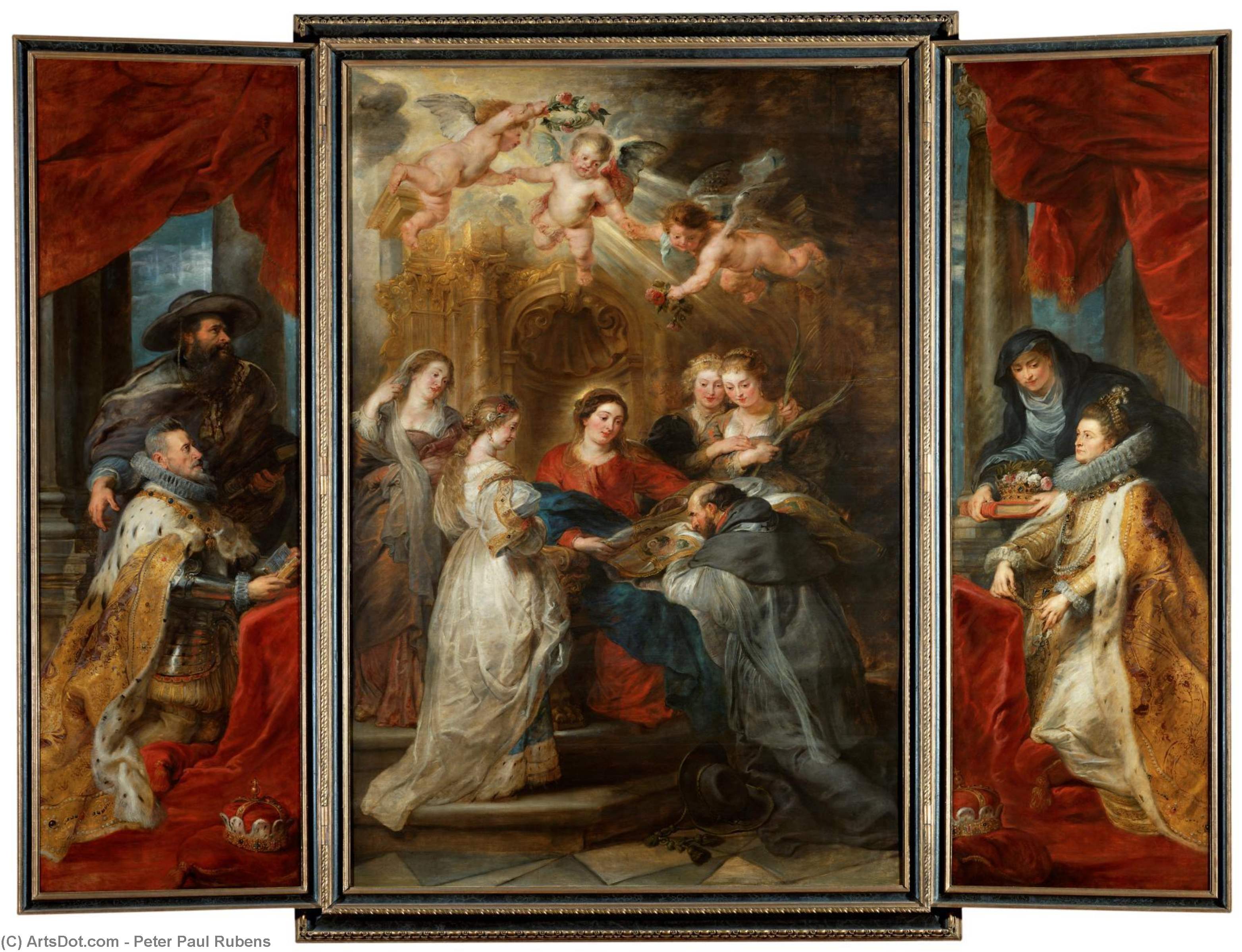 Ildefonso Altar — Peter Paul Rubens