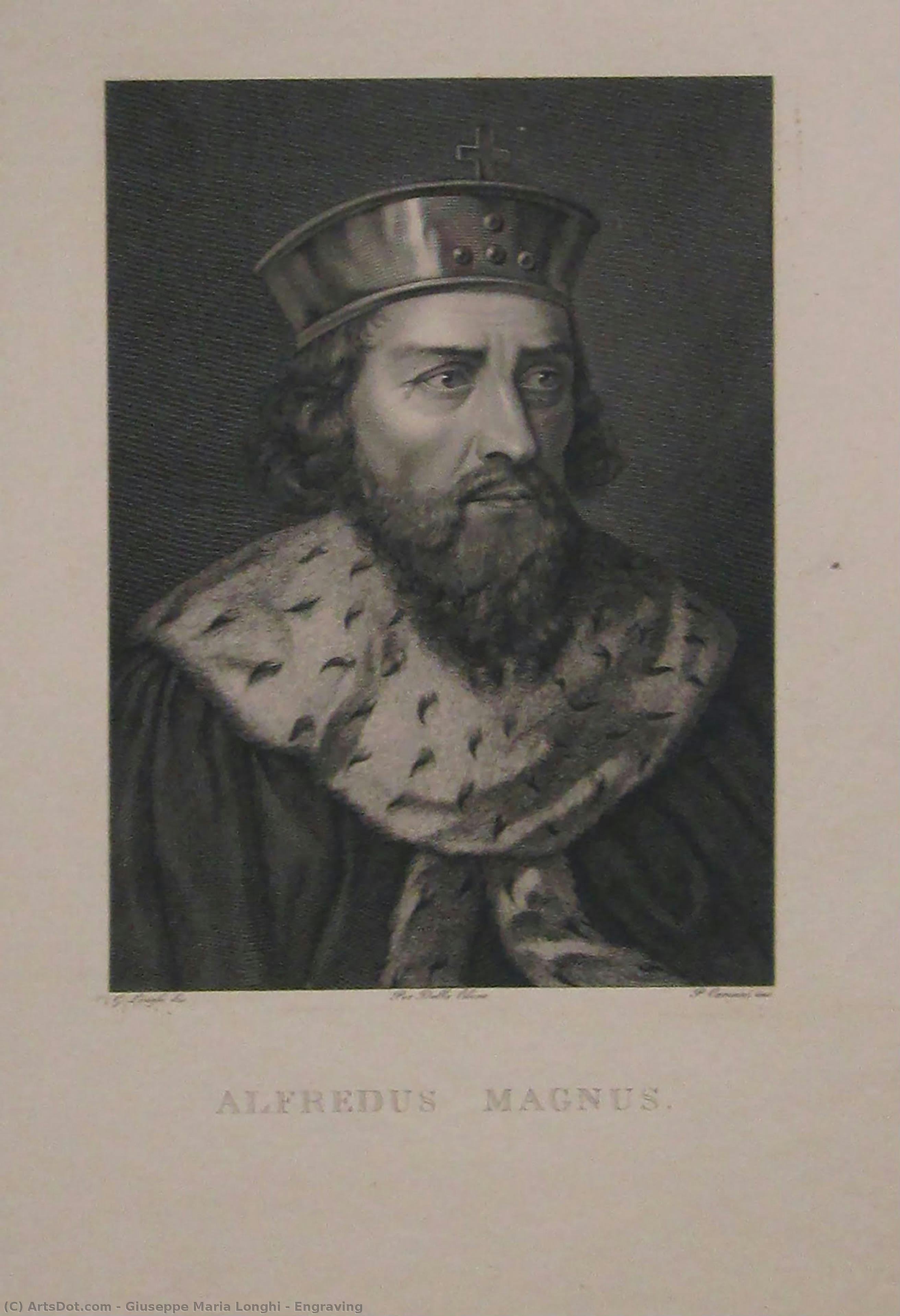 Engraving — Giuseppe Maria Longhi