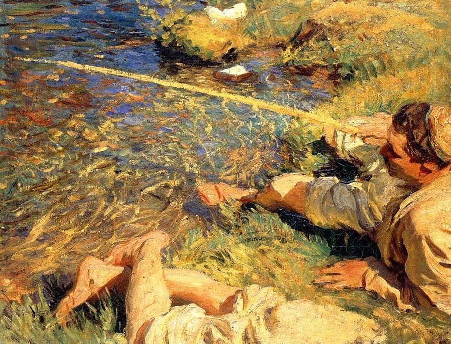 Val D'aosta. Kalapüting — John Singer Sargent