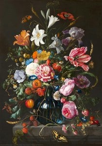 Vase Of Flowers — Jan Davidszoon De Heem Or Johannes De Heem Or Johannes Van Antwerpen Or Jan Davidsz De Hem