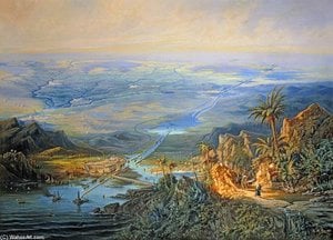 The Suez Canal — Albert Rieger
