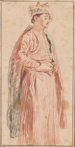 A Member Of The Persian Embassy — Žan Antoan Vato, Rococo