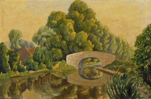Canal Scene — Джон Лломер Тіртл