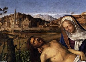 Pietà (detail) (11) — Giovanni Bellini (giambellino)