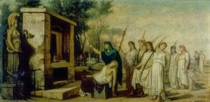 Suplication To Minerva — Louis Hector Leroux