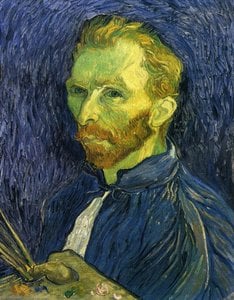 Автопортрет З Палітрою (autoportret Z Palitroyu) — Vincent Willem Van Gogh