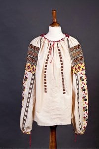 Aievea Collection; \nbukovina Traditional Shirt;\nbased On Artefact Of The National Museum Of The Romanian Peasant — Sorina Andreescu