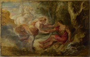 Aurora Abducting Cephalus — Peter Paul Rubens' Værksted, Baroque