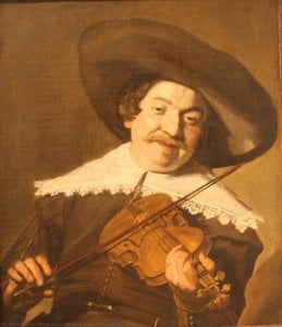 Daniel Van Aken Playing The Violin — Frans Hals