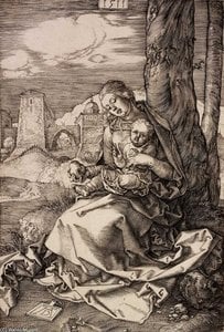 Mary With A Pear