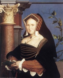 Portrait De Lady Mary Guildford — Hans Holbein O Jovem