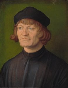 Portrait Of A Clergyman (johann Dorsch?) — Albrecht Dürer, Renaissance