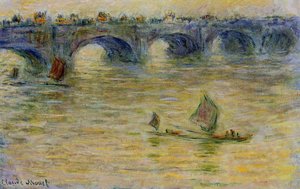 De Waterloo Brug — Claude Monet