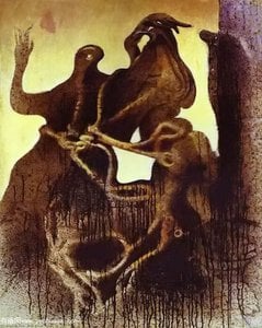 Birth Of Zoomorph Couple — Макс Ернст, Surrealism