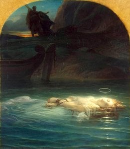 Young Christian Martyr — Hippolyt Delaroche, Romanticism