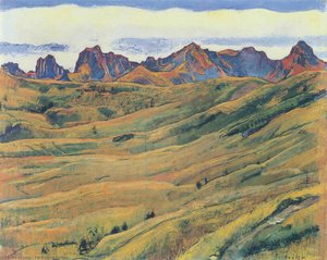 The Gantrisch — Ferdinand Hodler, Impressionism