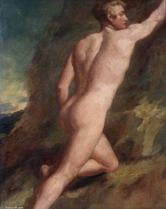 Male Nude Study — William Etty