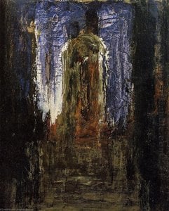 Abstract (study) — Gustave Moreau, Symbolist Painting