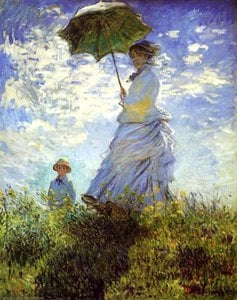 Prechod — Claude Monet, Impressionist Painting