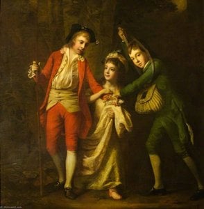 James Sinclair Erskine (1762–1837), Later 2nd Earl of Rosslyn, His Brother John and His Sister Henrietta Maria