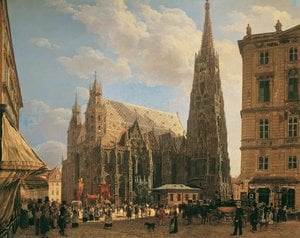 St. Stephan — Rudolf Von Alt