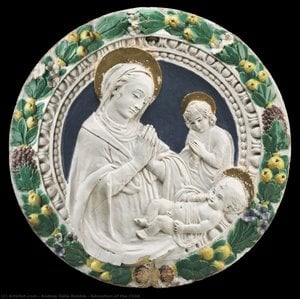 Adoration Of The Child — ანდრეა დელა რობია, Renaissance Humanism
