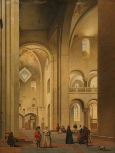 The Transept Of The Mariakerk In Utrecht, Seen From The Northeast, Pieter Jansz Saenredam, 1637 — Pieter Jansz. Saenredam