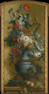 Flowers In A Blue Vase — Willem Van Leen